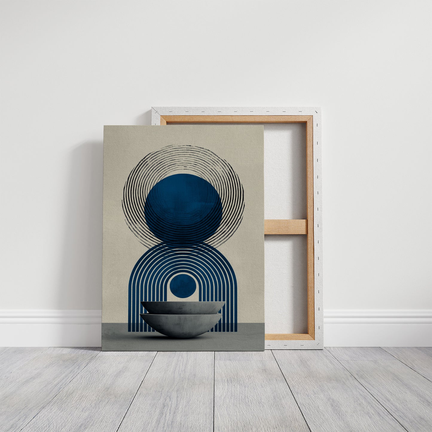 Blue Circles Dance In Morning Light