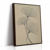 Ginkgo Lines Dance In Morning Light