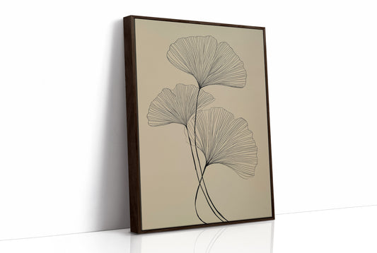 Ginkgo Lines Dance In Morning Light