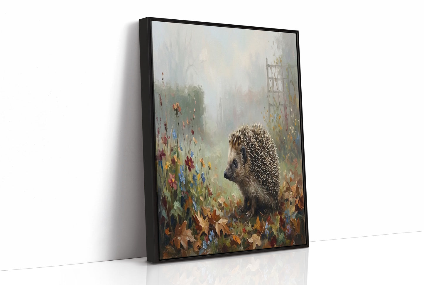 Hedgehog in the Cottage Garden