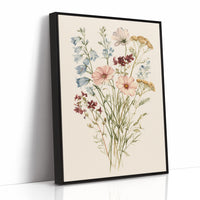 Wildflower Bouquet In Watercolor