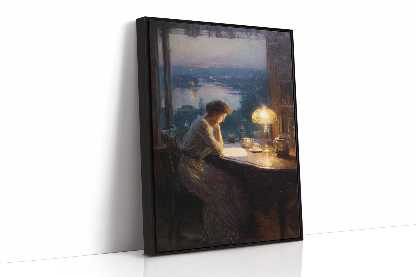 Reflections Beneath the Evening Glow