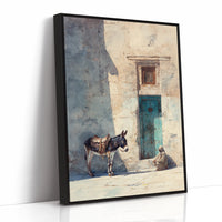 Respite Beneath the Sunlit Door