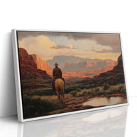 Red Rock Tales At Sunset