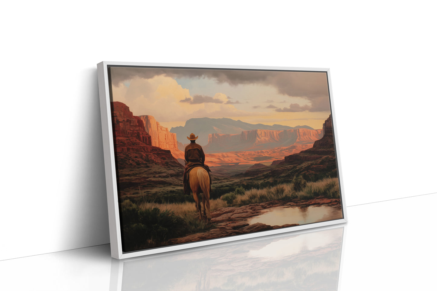 Red Rock Tales At Sunset