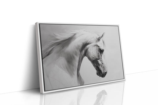 Silent Strength In Charcoal Tones