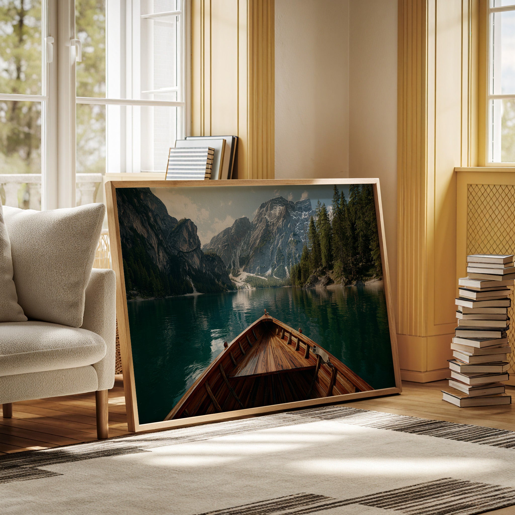 Wooden Boats Find Alpine Paradise