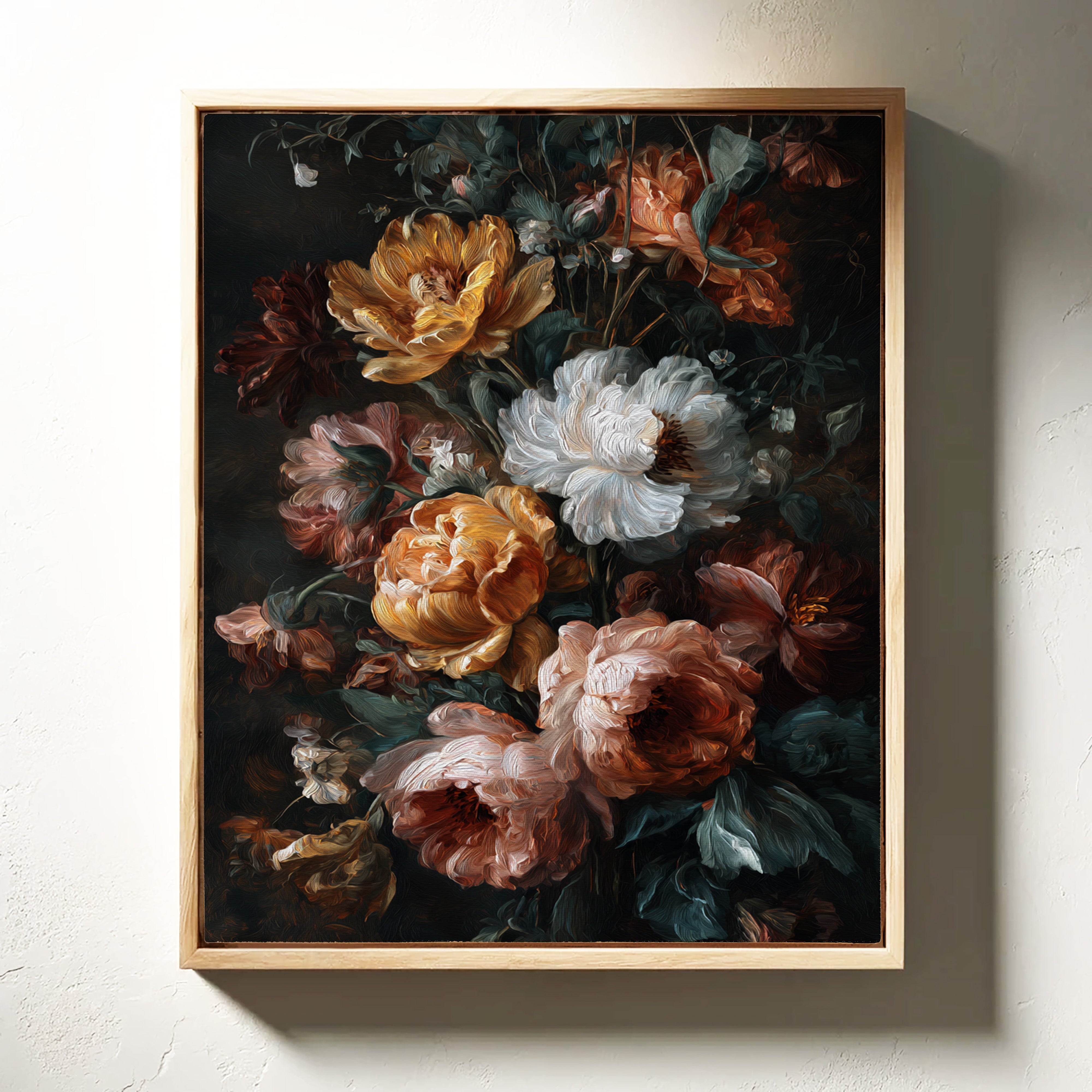 Petals Painted in Late Light
