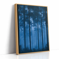 Moonrise Through the Pines