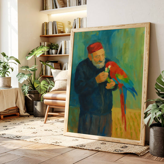 Gentle Moments With Scarlet Wings