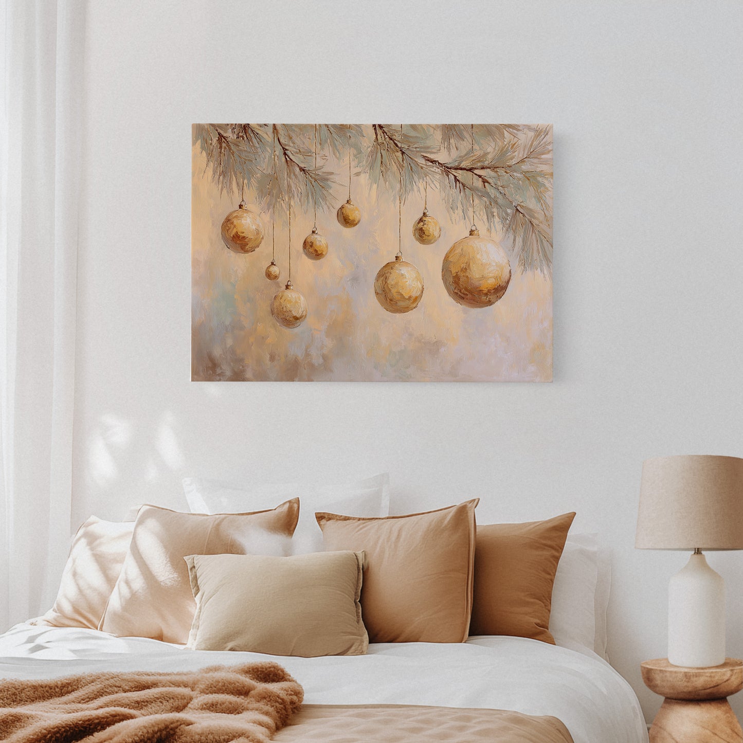 Glistening Orbs of Winter's Embrace