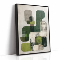 Moss Shapes Dance In Morning Light