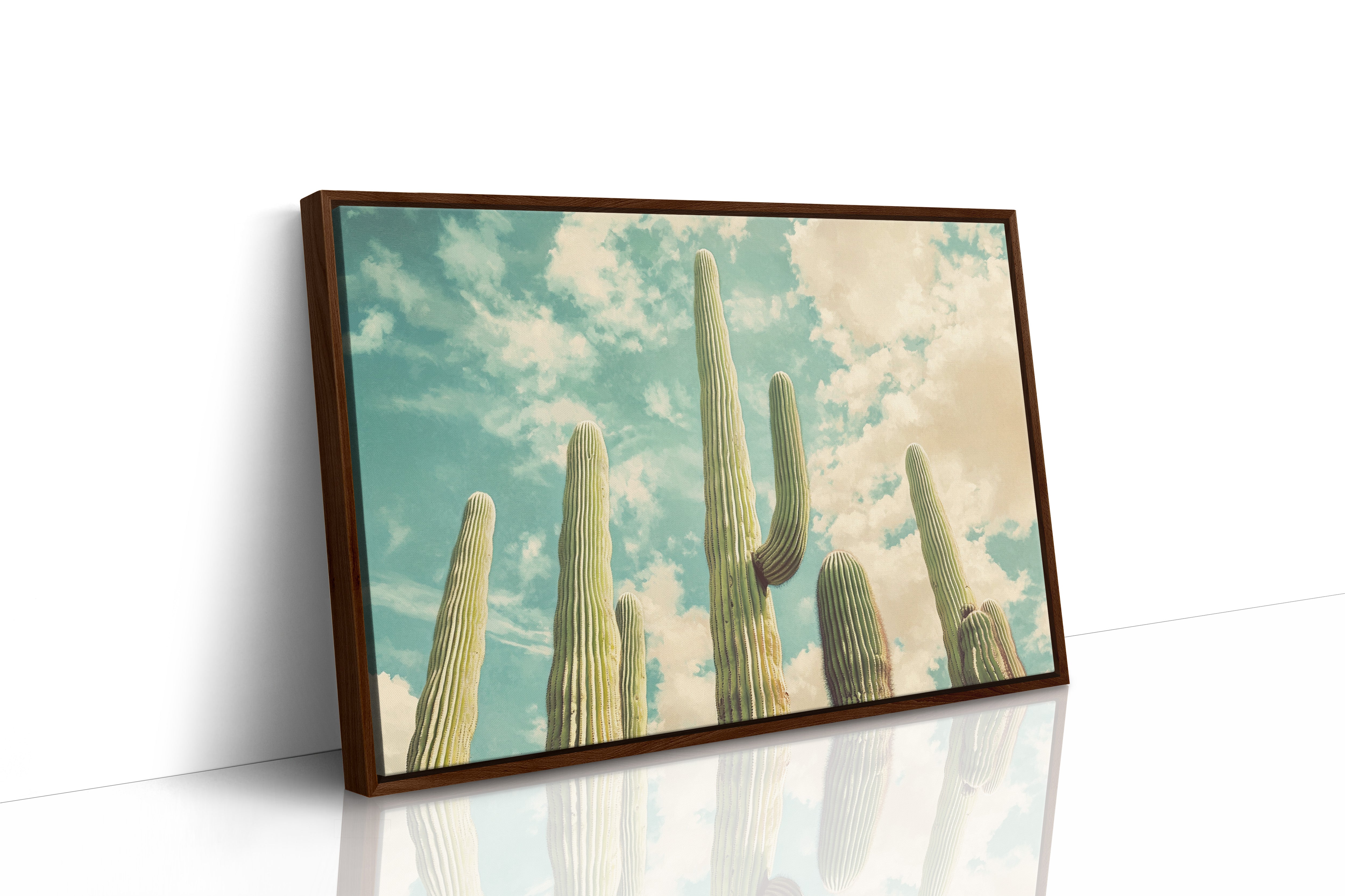 Desert Giants Under Dreamy Skies