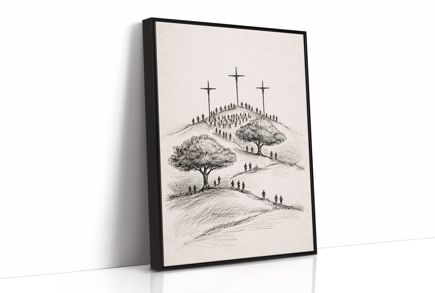 Pilgrimage Toward Three Crosses