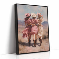 Three Cowgirls, One Horizon