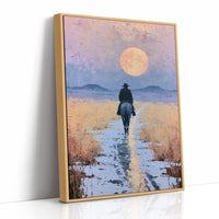 Moonrise Over the Prairie