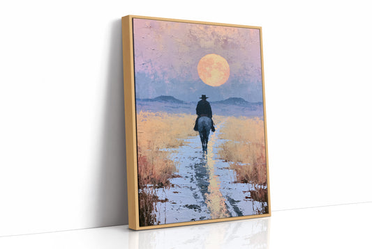 Moonrise Over the Prairie