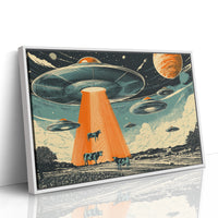 Cosmic Cows Under Orange Beams