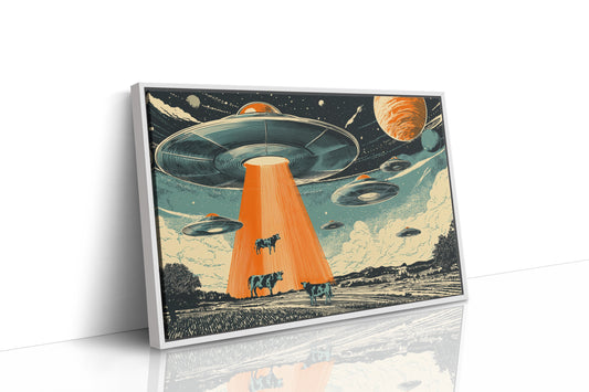 Cosmic Cows Under Orange Beams