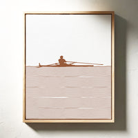 Early Morning Rows Through Serenity