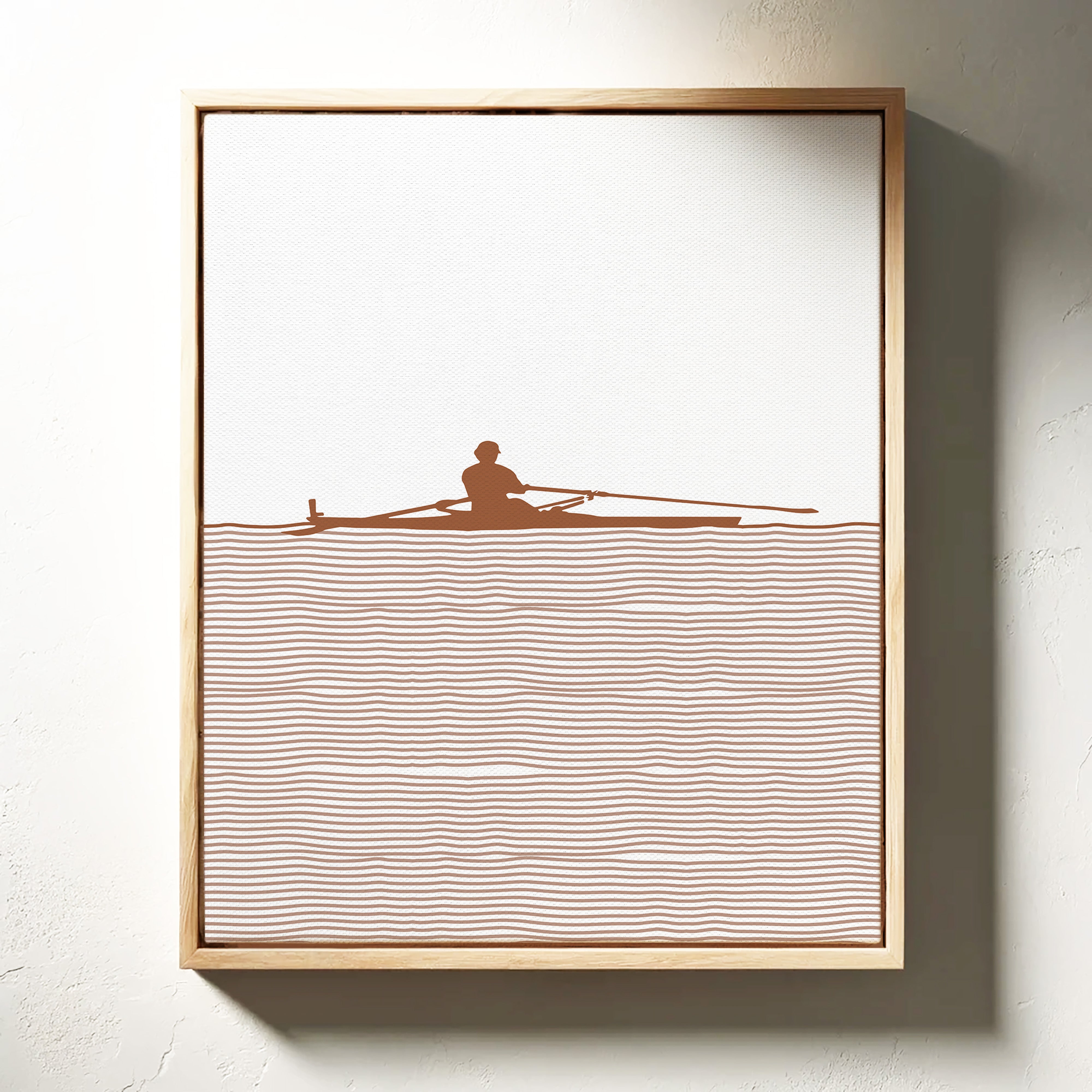 Early Morning Rows Through Serenity