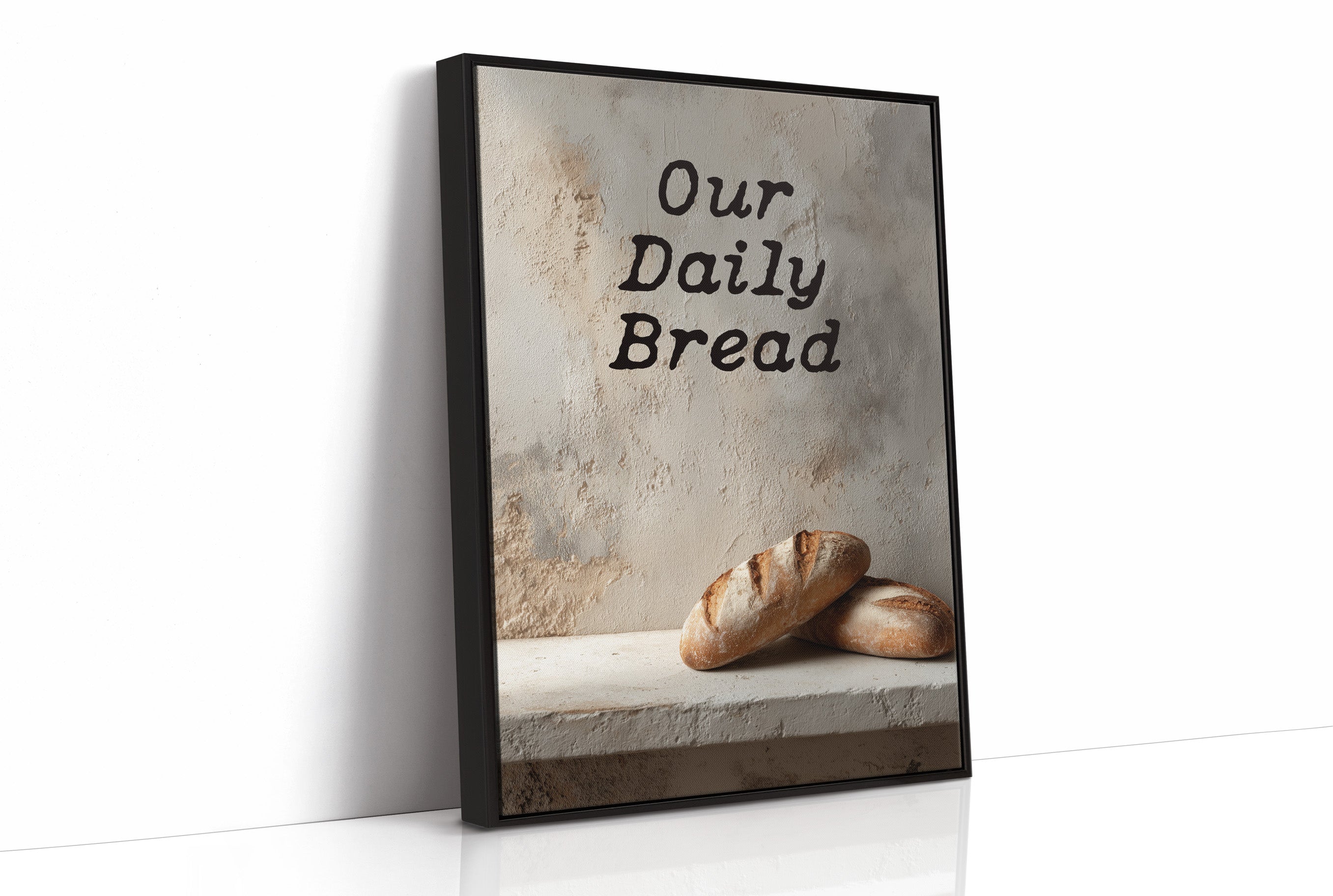 Morning Ritual On Wooden Table