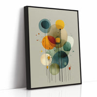 Floating Circles Dance In Light