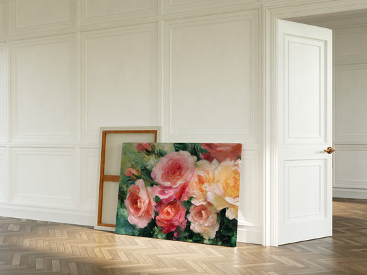 Summer Roses Paint Their Stories
