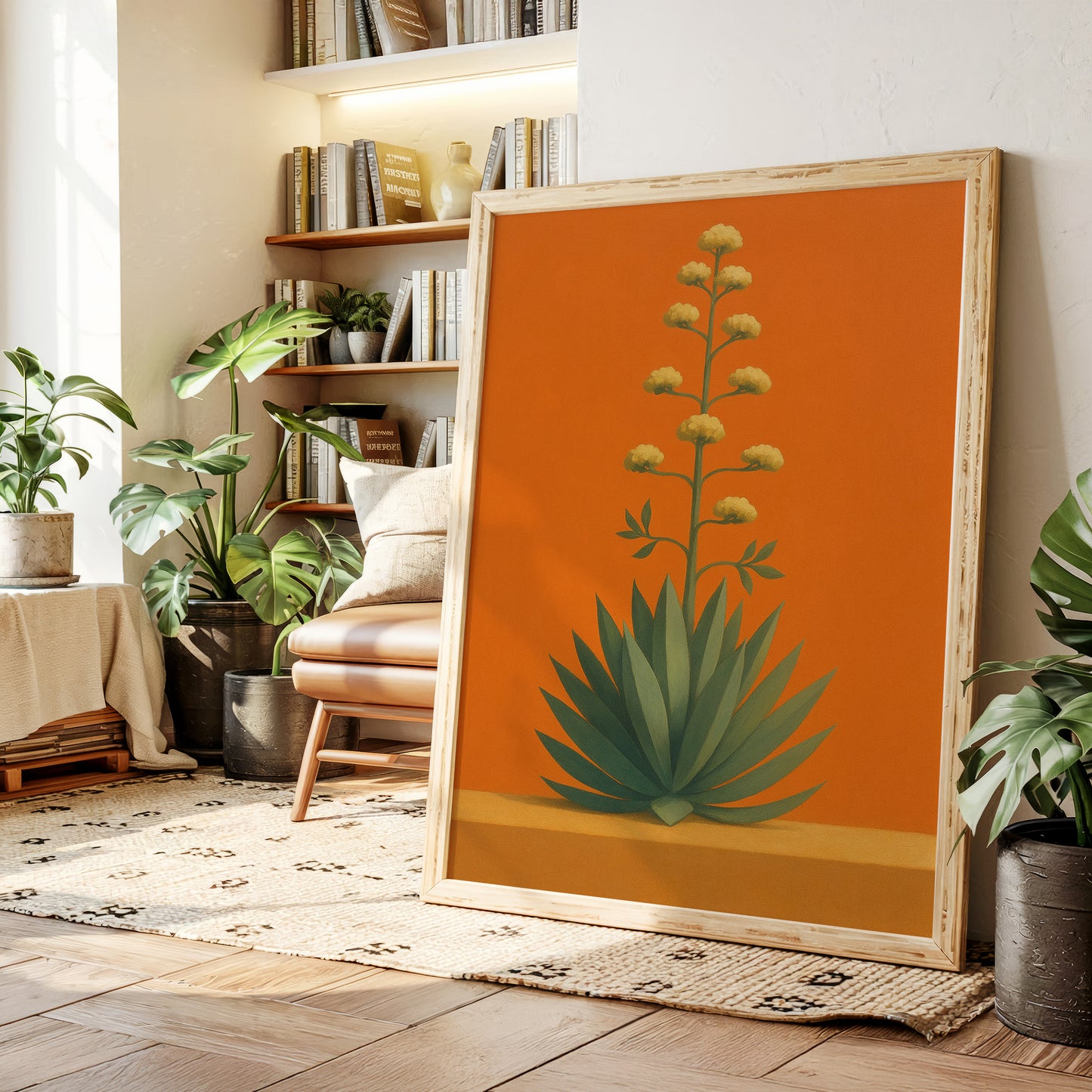 Blooming Agave