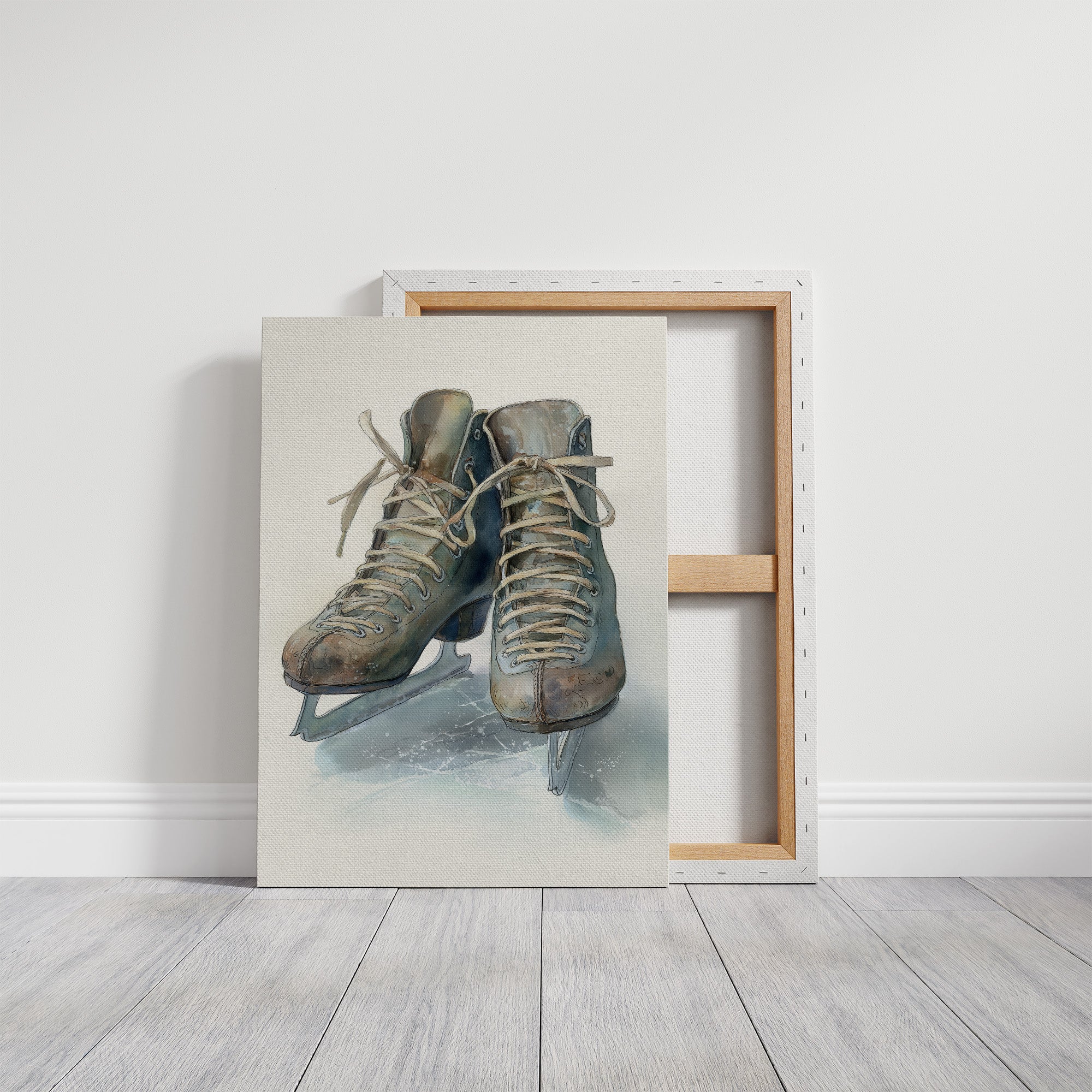 Weathered Blades: Nostalgia on Ice
