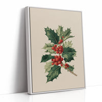 Holly Berries Paint December's Story