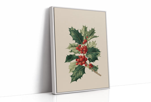 Holly Berries Paint December's Story