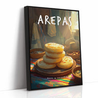 Golden Arepas In Morning Sunlight