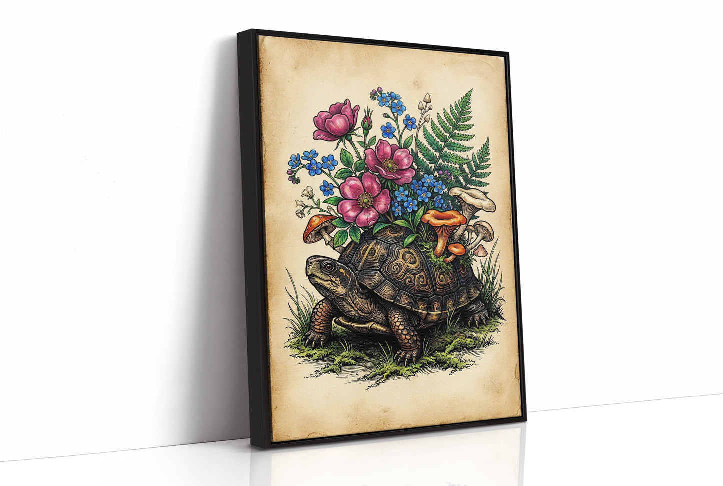 The Tortoise's Traveling Garden