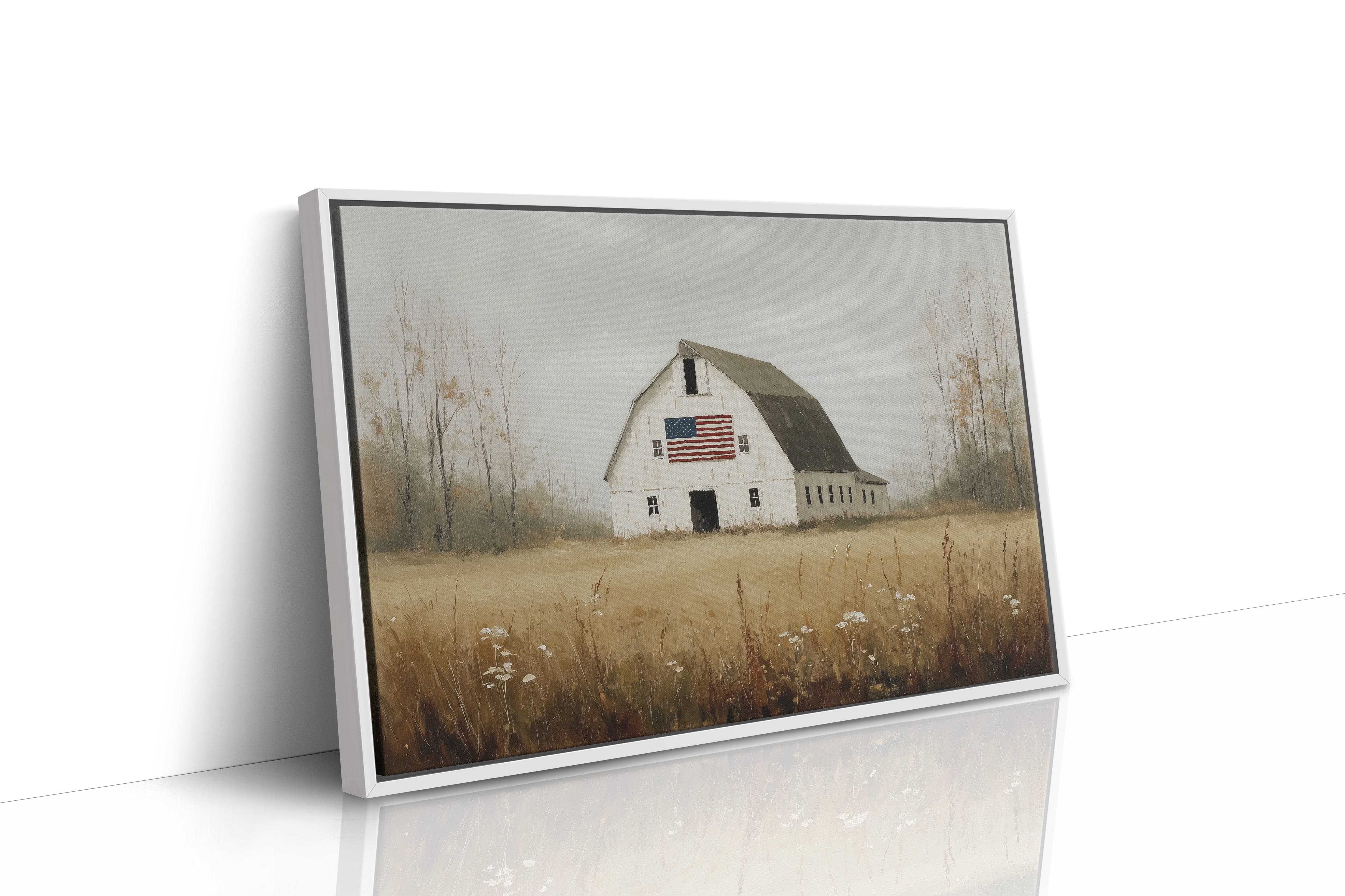 Prairie Stars Above Heartland Barns