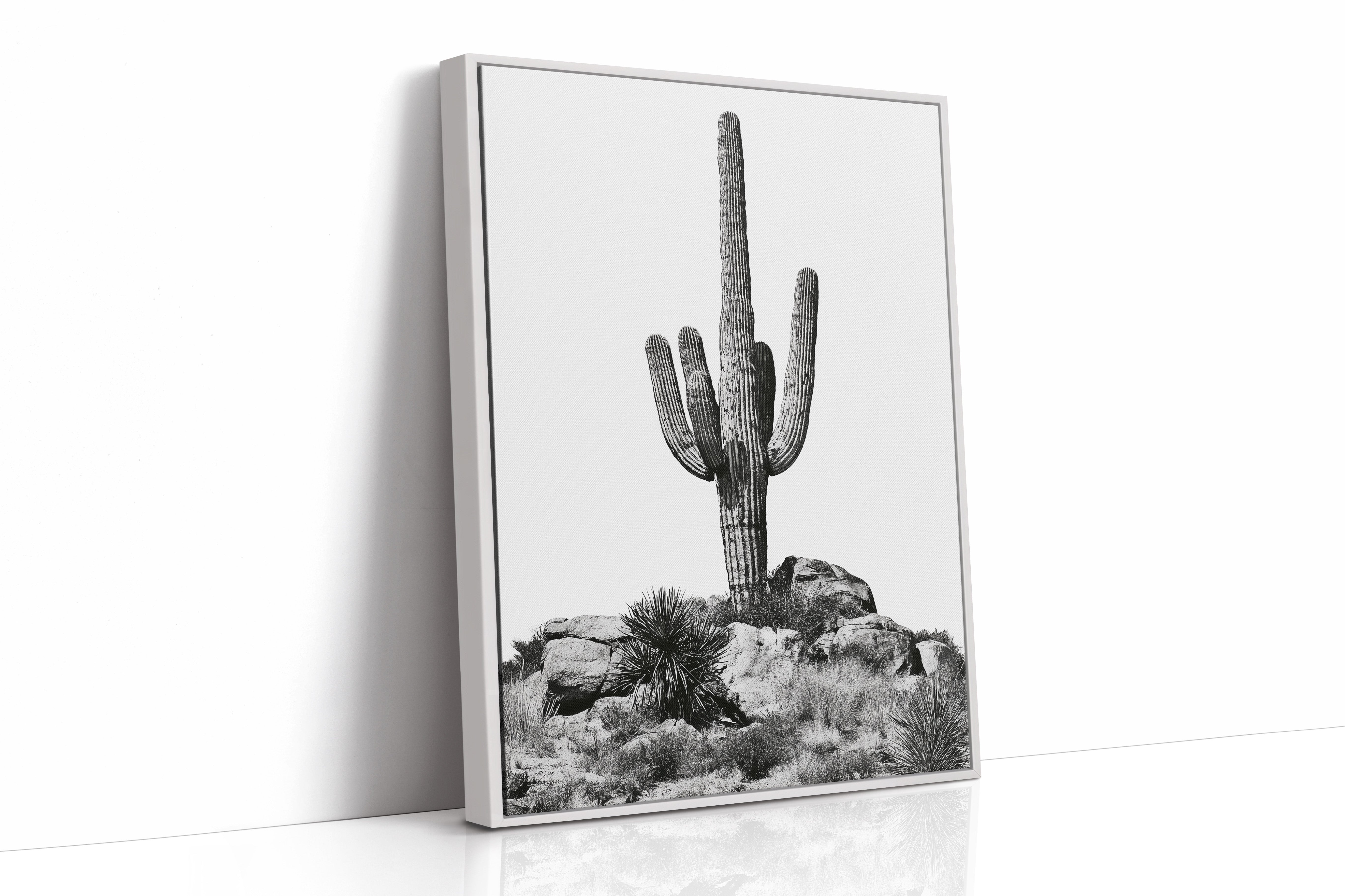 Lone Saguaro Standing Tall