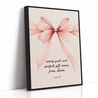 Coral Ribbon Carries Sacred Promise