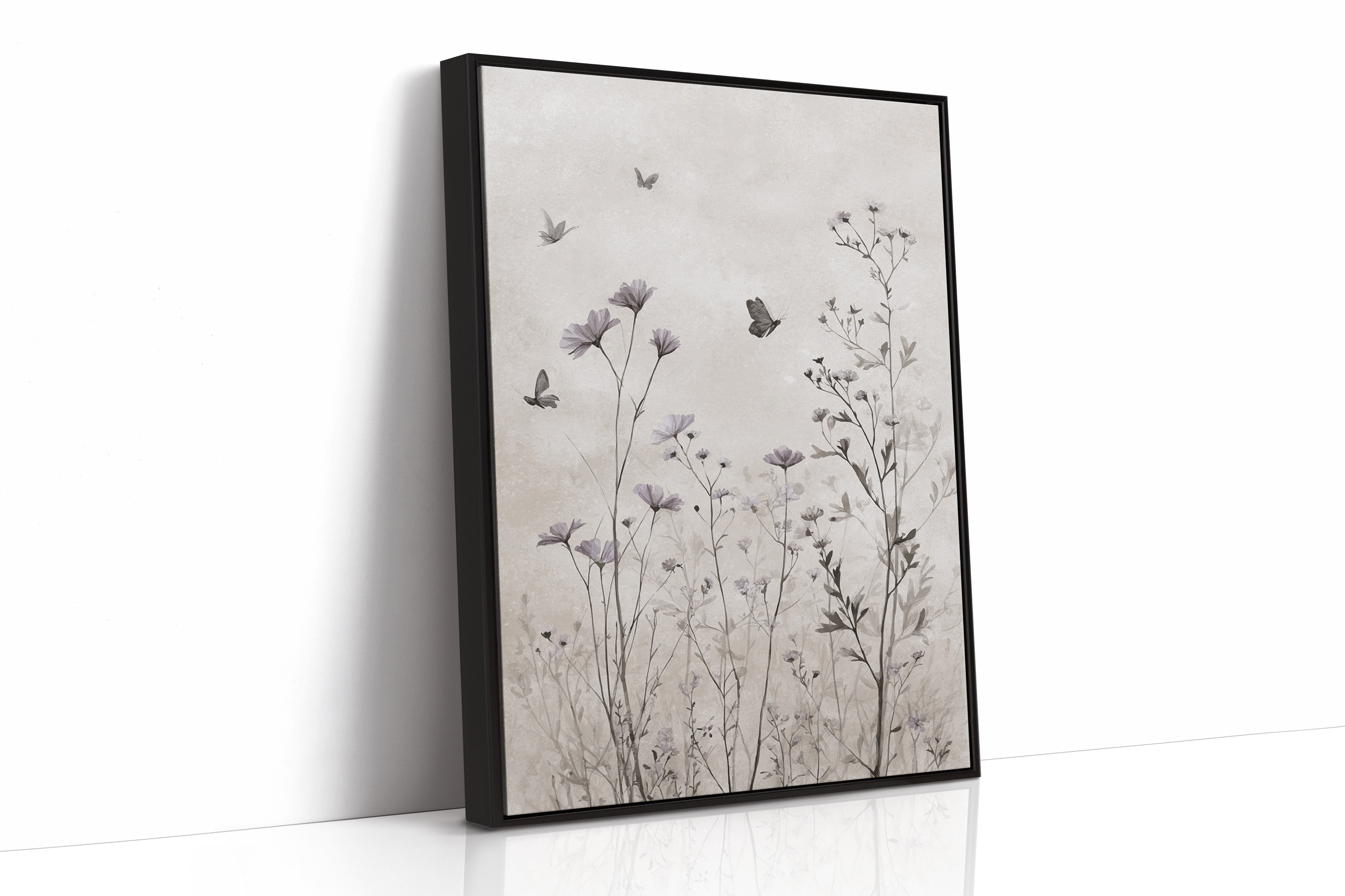 Fluttering Through Silent Meadows