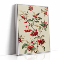 Winter Berries Dance In Gold Light