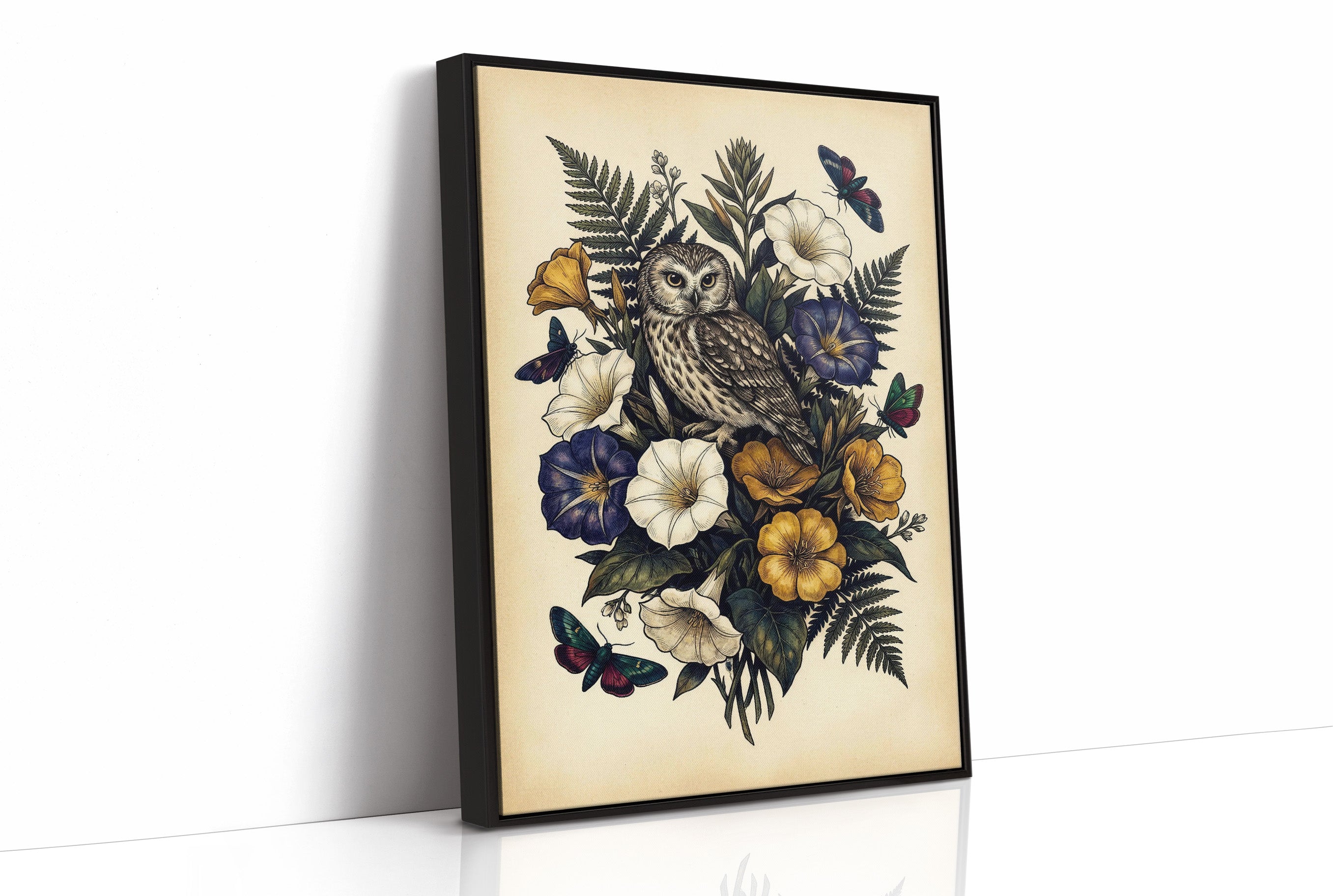 The Owl's Moonflower Bower
