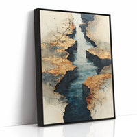 Ancient Rivers Carved These Shores