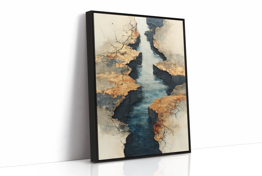 Ancient Rivers Carved These Shores