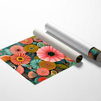 Coral Blooms Cast Golden Shadows