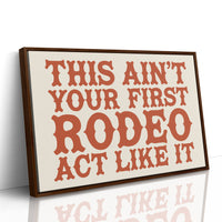 Not Your First Rodeo, Prove It
