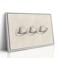 Three Hats Tell Ranch Tales