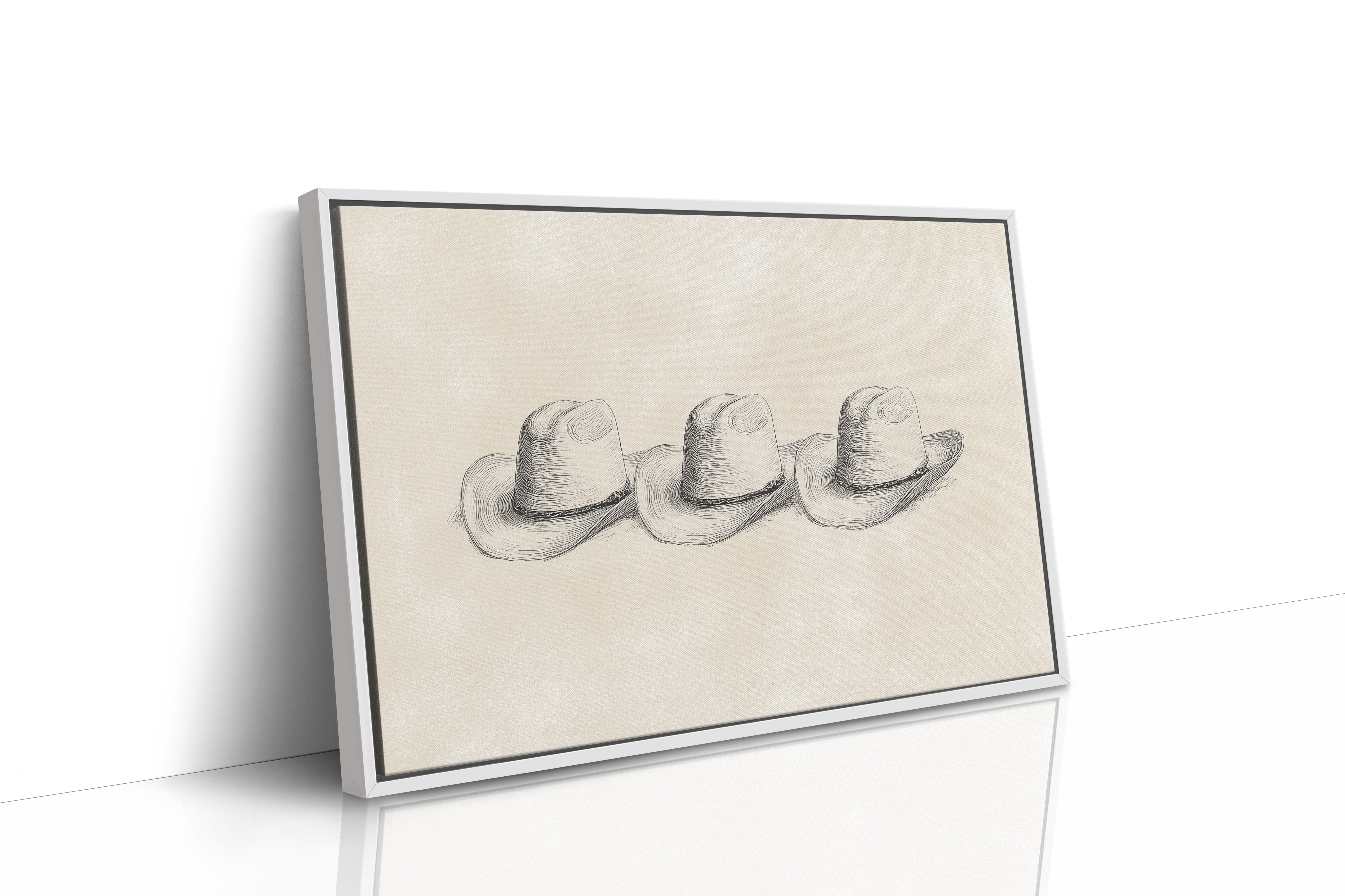 Three Hats Tell Ranch Tales