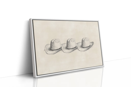 Three Hats Tell Ranch Tales