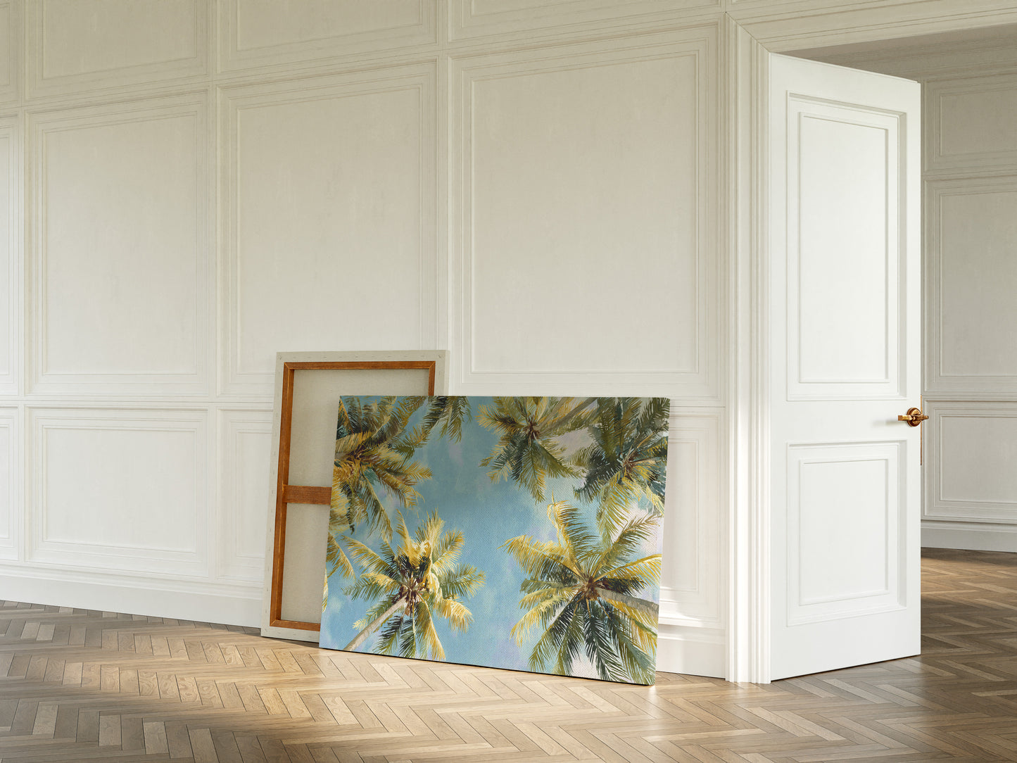 Summer Breeze Lifts Palm Stories