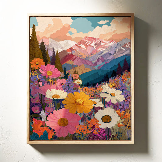 Mountains Cradle Blooming Secrets