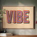 Retro VIBE Gradient Typography